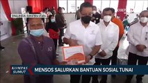 Menteri Sosial Salurkan Bantuan Sosial Tunai