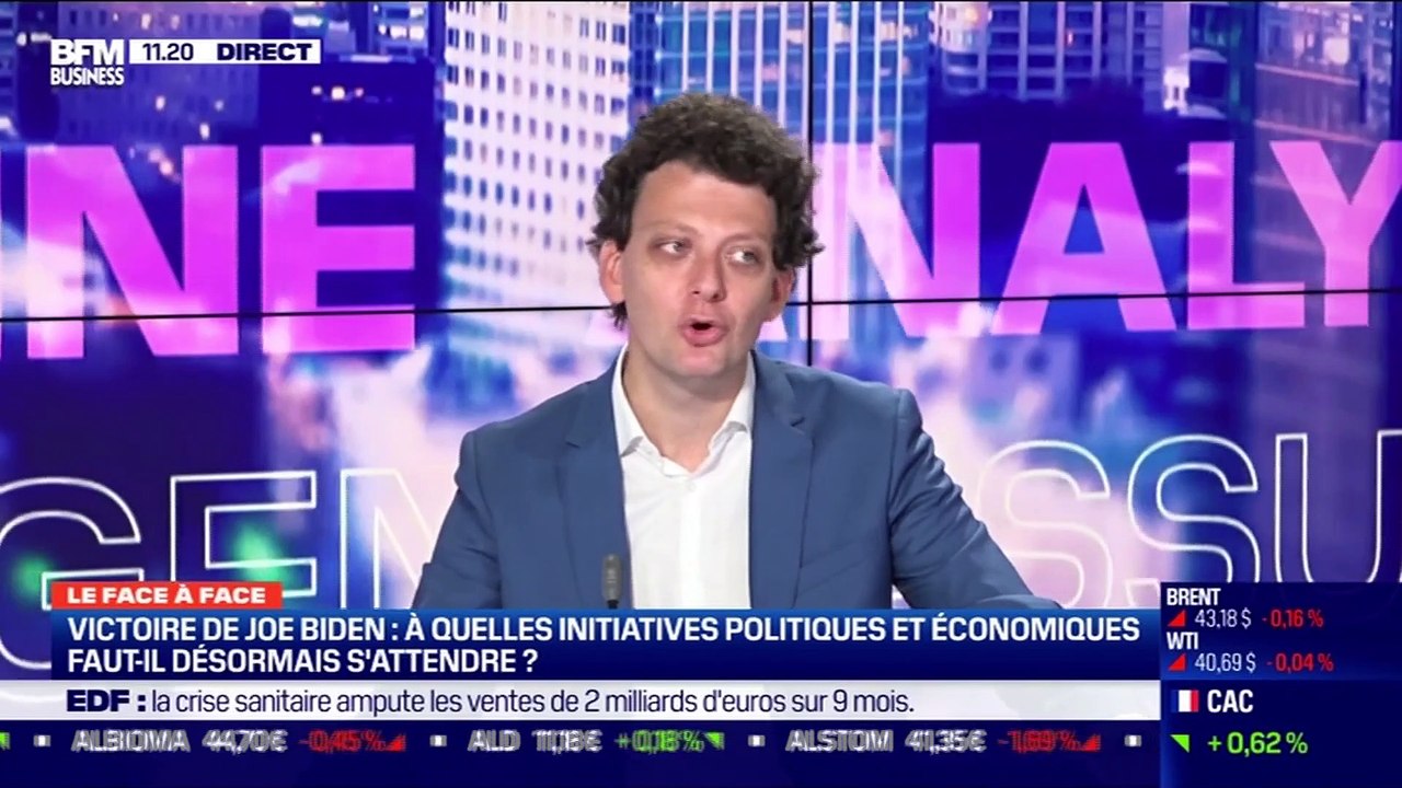 Nicolas Chéron VS Thibault Prébay : Victoire de Joe Biden, à quelles intiatives politiques et économiques faut-il désormais s'attendre ? - 13/11