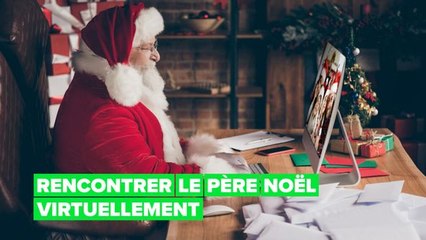 Le Père Noël devient virtuel cette année