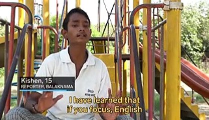 A children's newspaper in India is employing underprivileged kids to report on the COVID-19 crisis