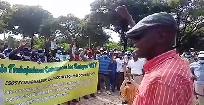 Cañeros exigen el pago de las pensiones prometidas por Luis Abinader