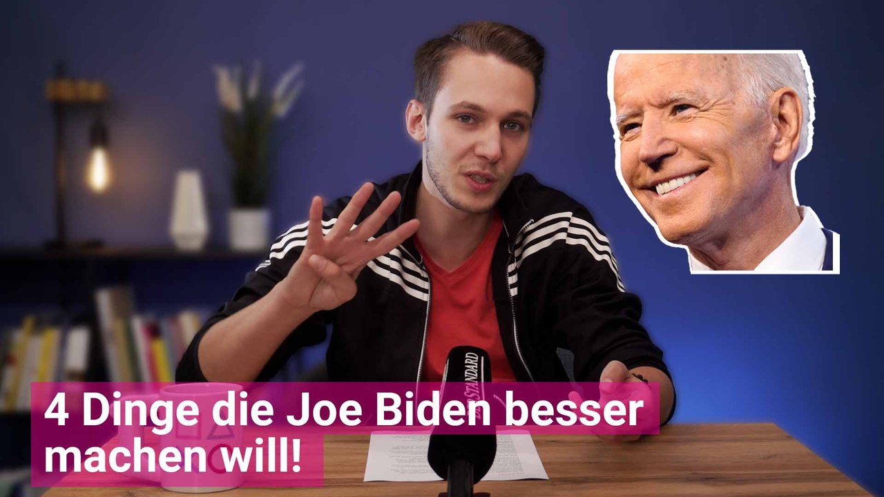 4 Dinge, die Joe Biden besser machen will