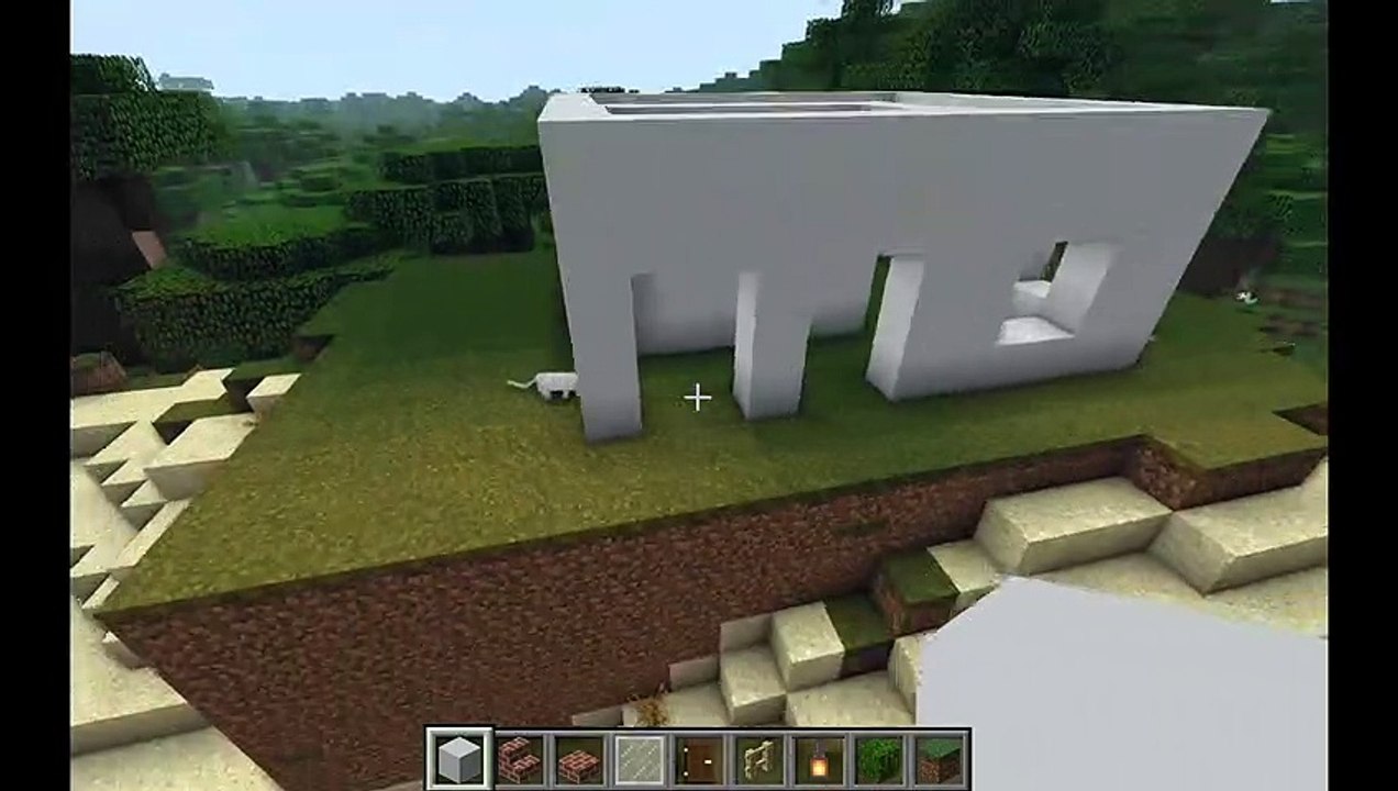 How to build a one colour Villa in Minecraft