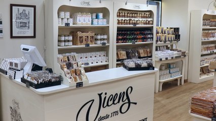 Tienda de turrones Vicens de Madrid