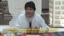 Evo Morales ve en el litio la causa de su salida de Bolivia