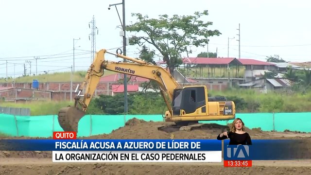 Fiscalía acusa a Azuero de líder de la organización en el caso Pedernales