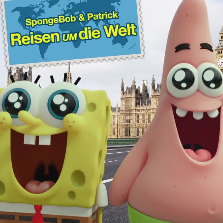 Spongebob 3D - Clip Spongebob and Patrick Travel the World Germany (Deutsch) HD