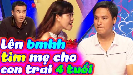 Chàng Kỹ Sư Lên Bạn Muốn Hẹn Hò Tìm Mẹ Cho Con Trai 4 Tuổi Khiến Quyền Linh Cát Tường Cảm Động |BMHH