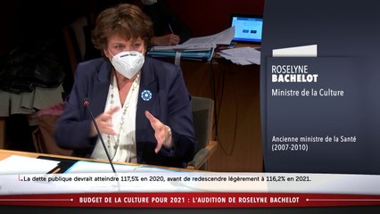 Roselyne Bachelot  annonce une enveloppe exceptionnelle de 2 milliards pour la culture