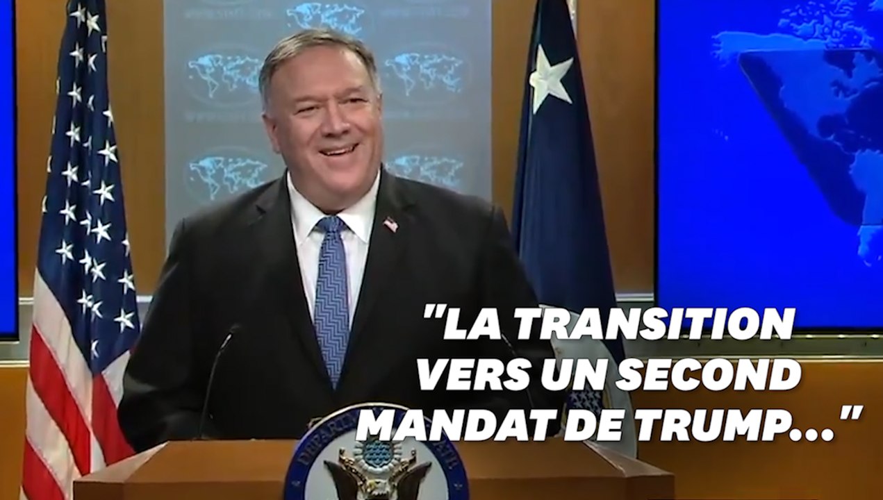 Pompeo promet une "transition pacifique" entre Donald Trump et ... Donald Trump