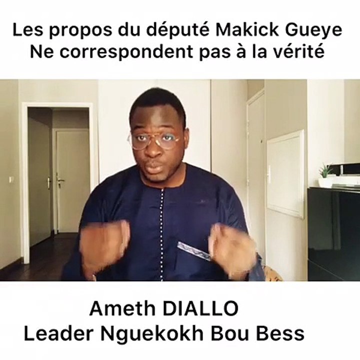 Nguékhokh :  Ameth Diallo solde ses comptes