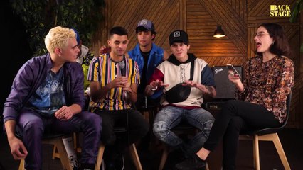 CNCO explain us what does “REGGAETON LENTO” means || BACKSTAGE