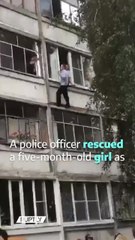 The Heroic Police Officer Who Saved A Baby Girl