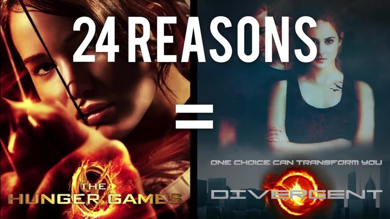 24 Reasons The Hunger Games & Divergent Are The Same Movie - Couch Tomato (English) HD