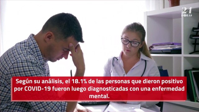 Tras padecer Covid-19, 1 de cada 5 pacientes es diagnosticado con algún problema mental: Estudio