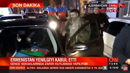 Zaferi kutlayan Azerbaycanlı kadın: Erdoğan'a baba diyeceğim!