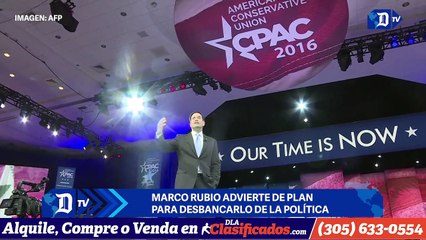 Marco Rubio culpa a Pekín, la Habana y Caracas de plan para desbancarlo de la política | Noticiero en 90 segundos