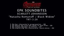 Avengers Age of Ultron - Interview Scarlett Johansson Black Widow (English) HD