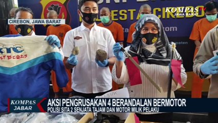 Bikin Onar, 4 Anggota Geng Di Bekuk