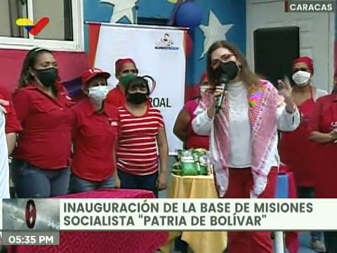 Inaugurada de Base de Misiones Socialistas Patria de Bolívar en la parroquia El Valle de Caracas