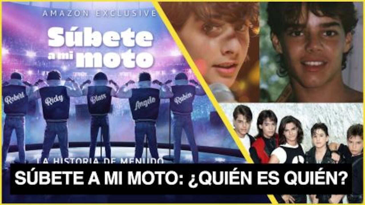 ¿Quién es quién en Súbete a mi moto, La serie de menudo?