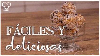 Bolitas energéticas de avena con linaza