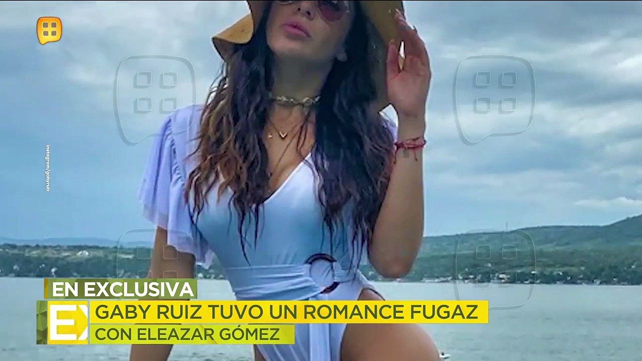 La modelo Gaby Ruiz tuvo un romance fugaz con Eleazar Gómez y cuenta su experiencia. | Ventaneando