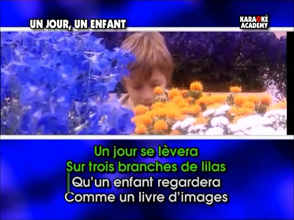 Frida Boccara — "Un jour, un enfant" | Karaoké Academy – Vol. 7