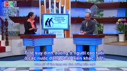 Suy dinh dưỡng người cao tuổi - BS CK1 Nguyễn Thị NGọc HƯơng | ĐTMN 101214