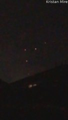 Mysterious UFO Lights Over Houston