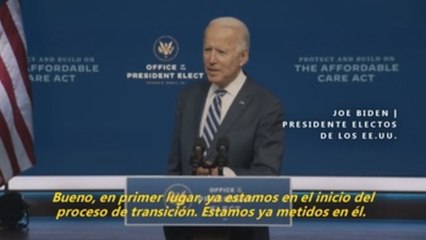 Biden resta importancia a la negativa de Trump a reconocer su victoria