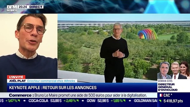 Joël Plat (Alltricks) : retour sur les annonces lors du Keynote d'Apple - 10/11