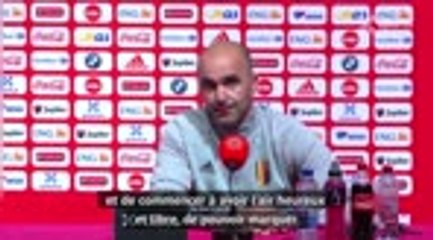 Belgique - Martinez "déçu" par le test positif de Hazard