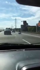 Una moto de agua en Panamericana