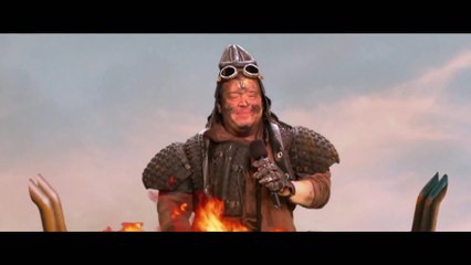 Mad Max Fury Road - Patton Oswaltâ€™s Cut Scene + Interview at Conan (English) HD