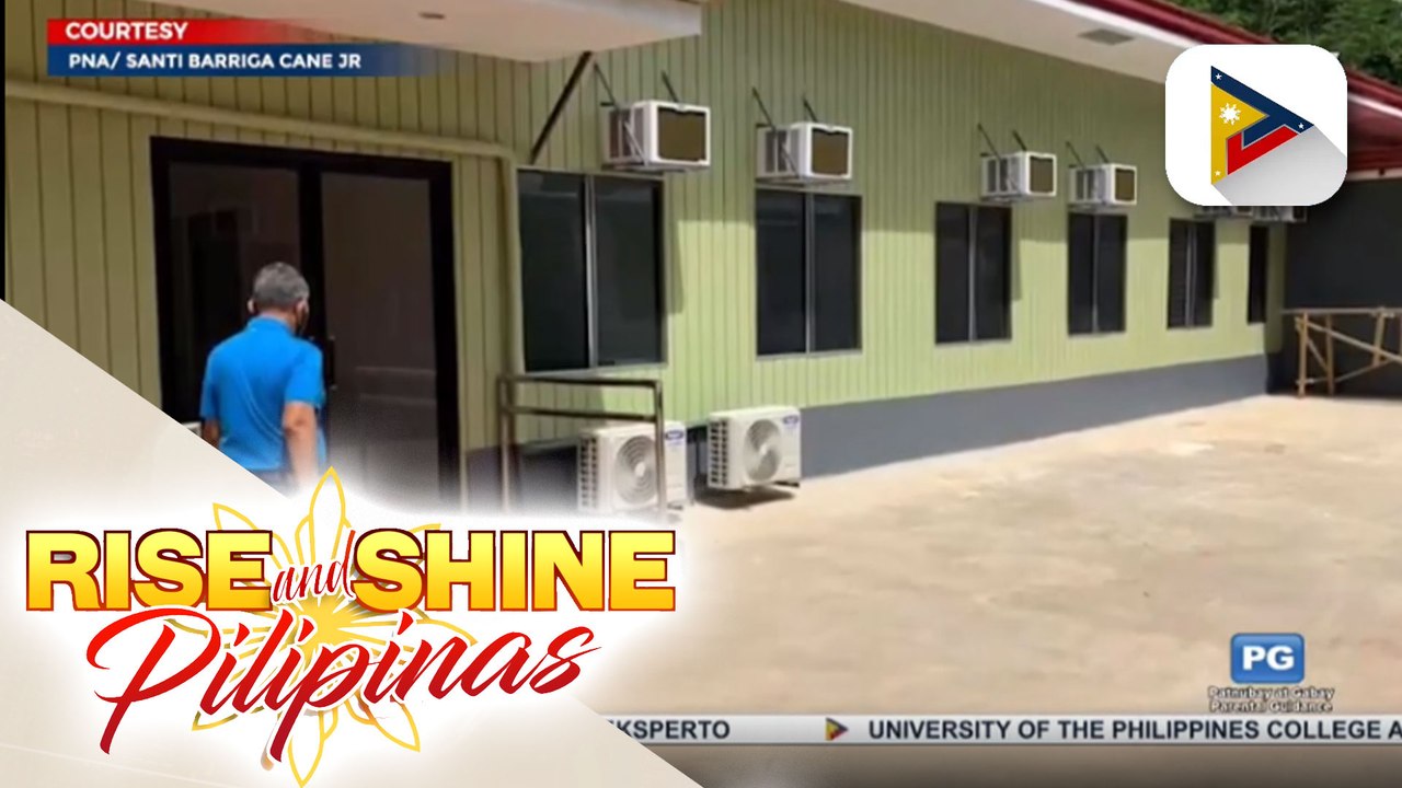Bagong quarantine facility sa Agusan del Sur, binuksan na video