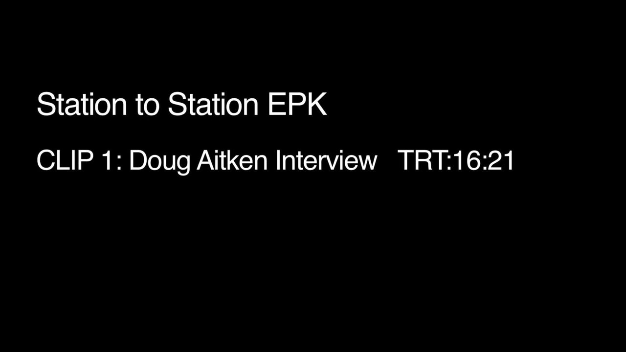 Station to Station - Clip Interview (English)