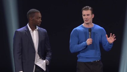 Captain America Civil War and Doctor Strange - Presentation D23 Expo 2015 (English) HD