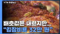 배춧값 내렸지만, 양념 채솟값 상승 