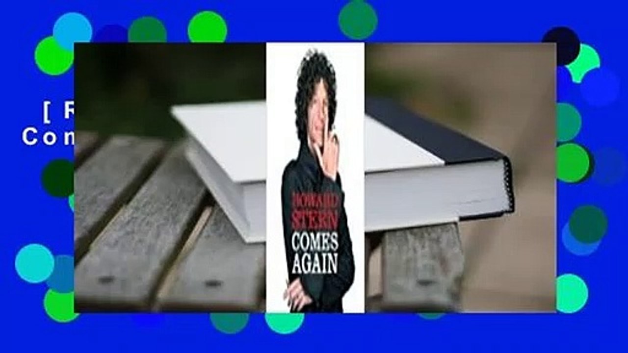 [Read] Howard Stern Comes Again  For Free