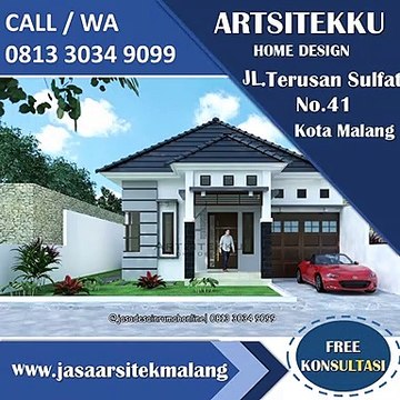 CALL/WA 0895 4111 31304 (Nayla) Desain Rumah Sederhana Minimalis Malang