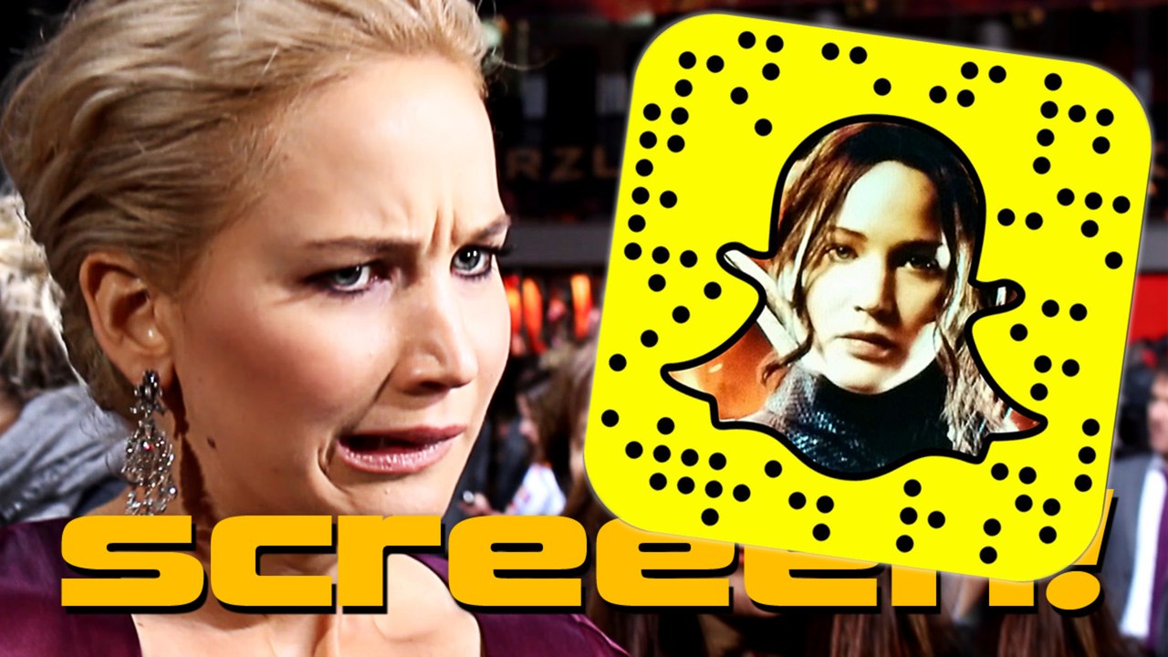 JENNIFER LAWRENCE hasst SNAPCHAT SCREEEN! Special