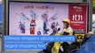 Chinese shoppers splurge in world's largest shopping fest, and other top stories in business from November 11, 2020.