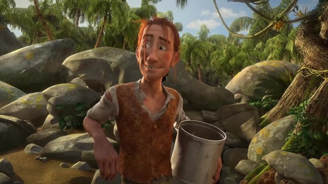 Robinson Crusoe - Clip Survival Gestrandet (Deutsch) HD