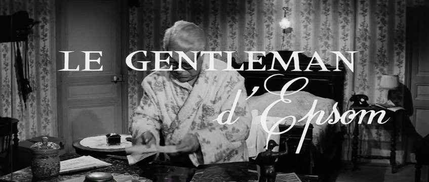 Le Gentleman d'Epsom (1962) - Avec Jean Gabin, Louis de Funès, Madeleine Robinson, Franck Villard, Jean Lefebvre