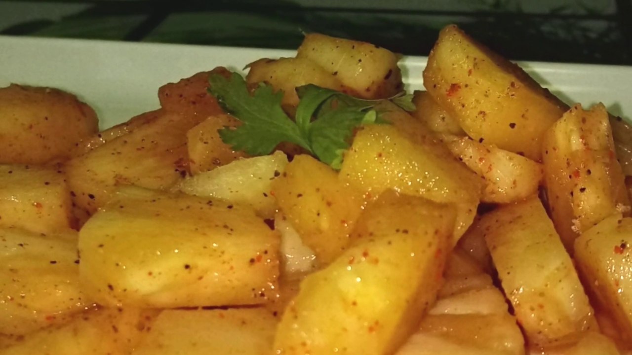Pineapple chaat