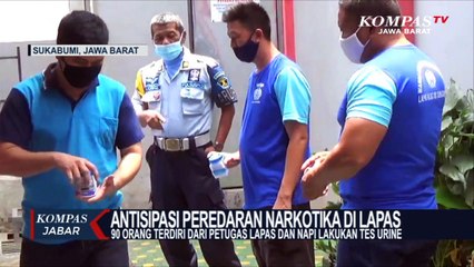 Petugas Lapas dan Napi di Sukabumi Dites Urine