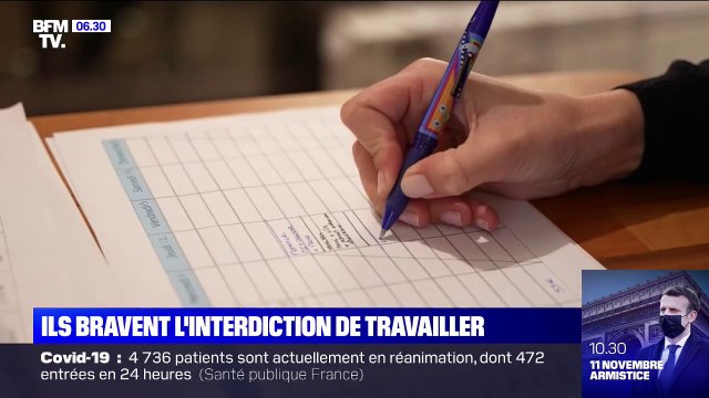 Ces professionnels du bien-être qui bravent l'interdiction de travailler