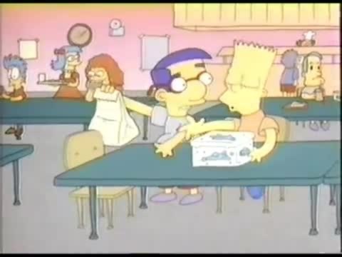 Die Simpsons - 1988 Butterfinger Commercial (Englisch)