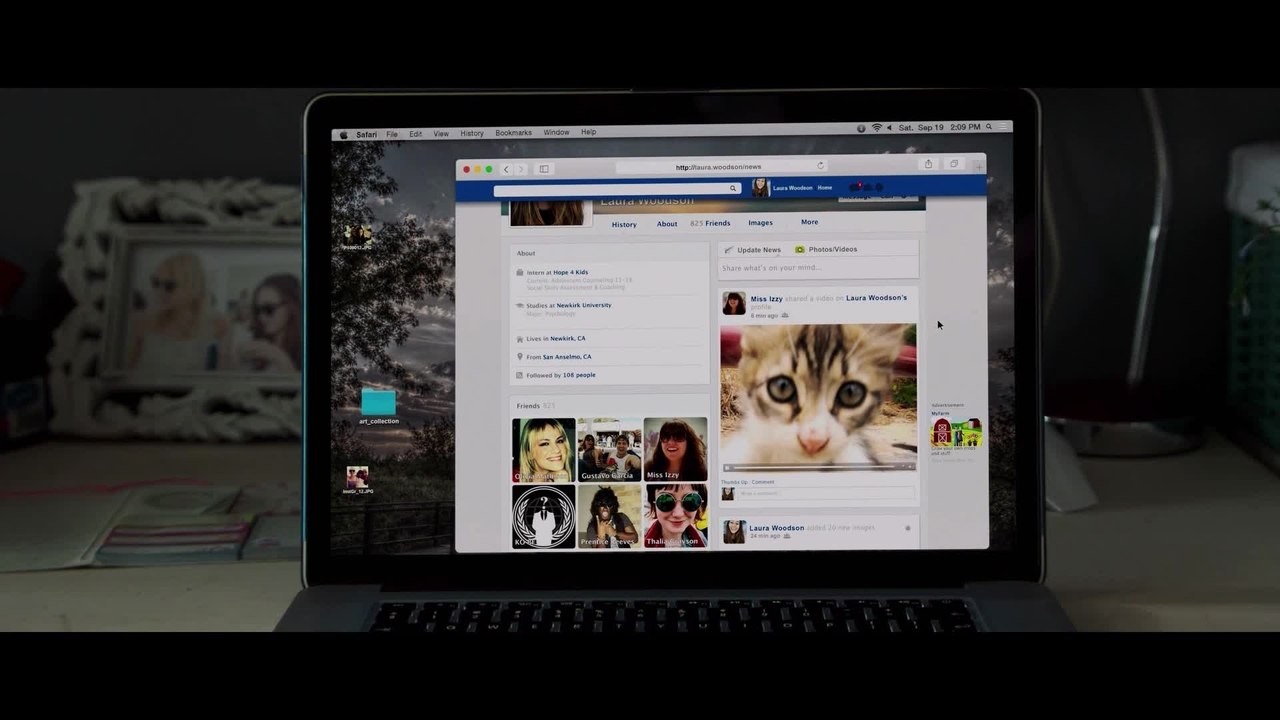 Unfriend - Clip 1 Lauras perfektes Leben (Deutsch) HD